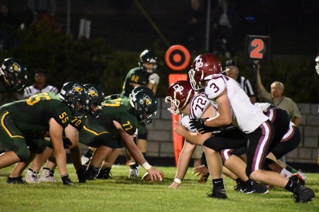 Green Bay Preble offensive line Green Bay Preble offensive line
