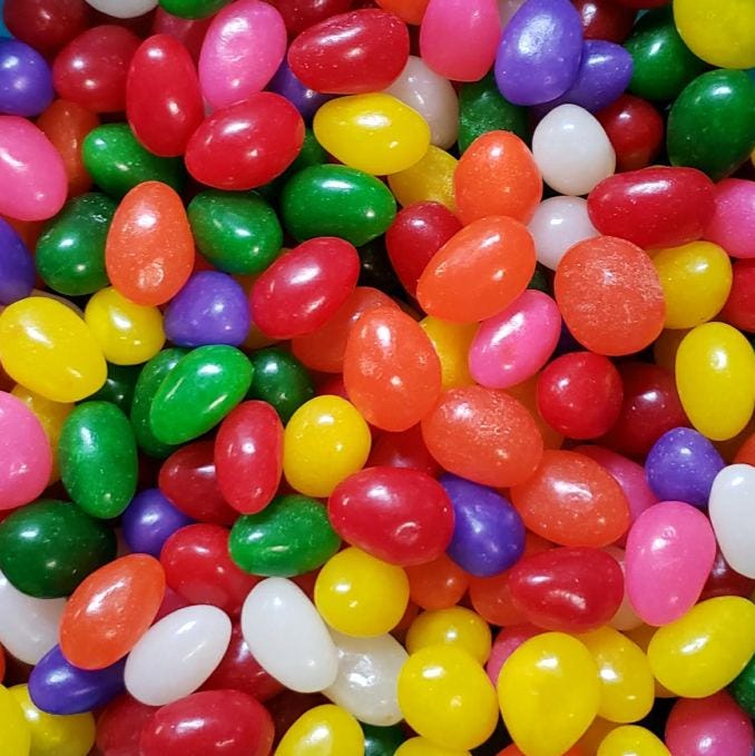 Jelly Beans - Spiced - Half Nuts Jelly Beans - Spiced - Half Nuts