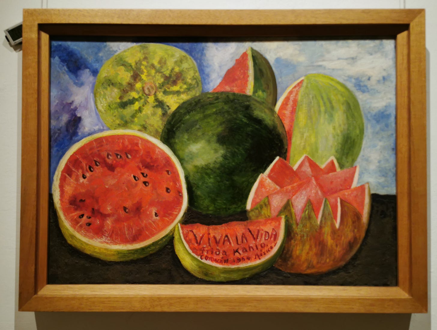 Watermelon painting, Frida Kahlo Watermelon painting, Frida Kahlo