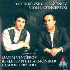 Pyotr Il'yich Tchaikovsky, Alexander Glazunov, Claudio Abbado, Berlin  Philharmonic Orchestra, Maxim Vengerov - Tchaikovsky: Violin Concerto /  Glazunov: Violin Concerto - Amazon.com Music
