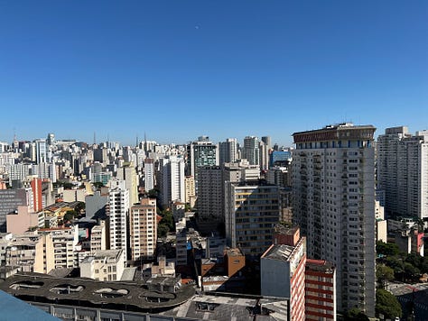 Imagens do Centro de SP com sua diversidade arquitetônica