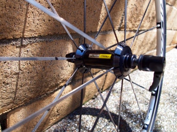 Mavic ELite front 2