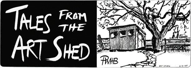 TALES FROM THE ART SHED