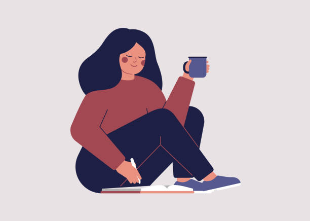 14,561 Woman Writing Illustrations & Clip Art - iStock