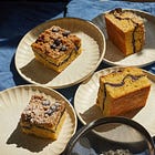 Blueberry Cornmeal Coffee Cake