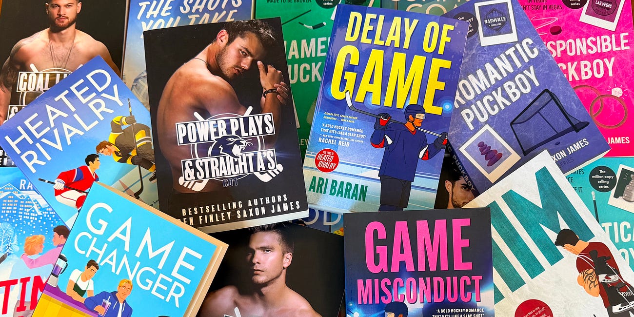 Just how many MM hockey romance novels exist? The number is wild