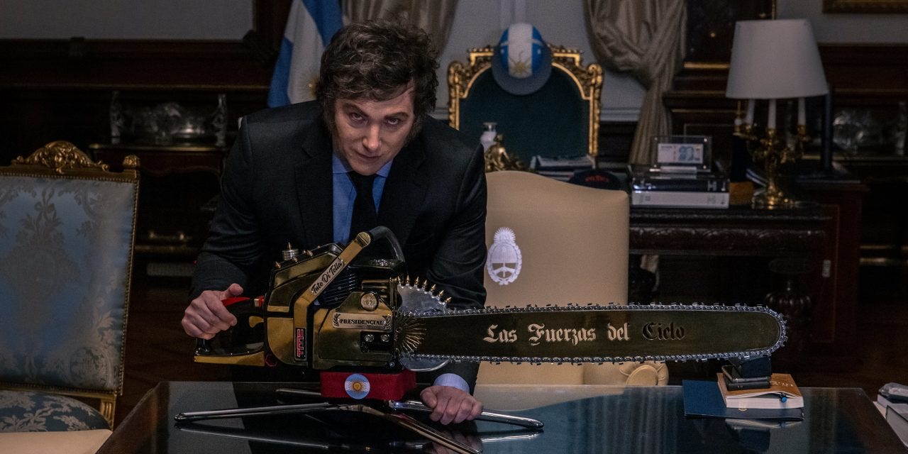 Exclusive | Milei Says Trump Backs Argentina's Free-Market Makeover - WSJ