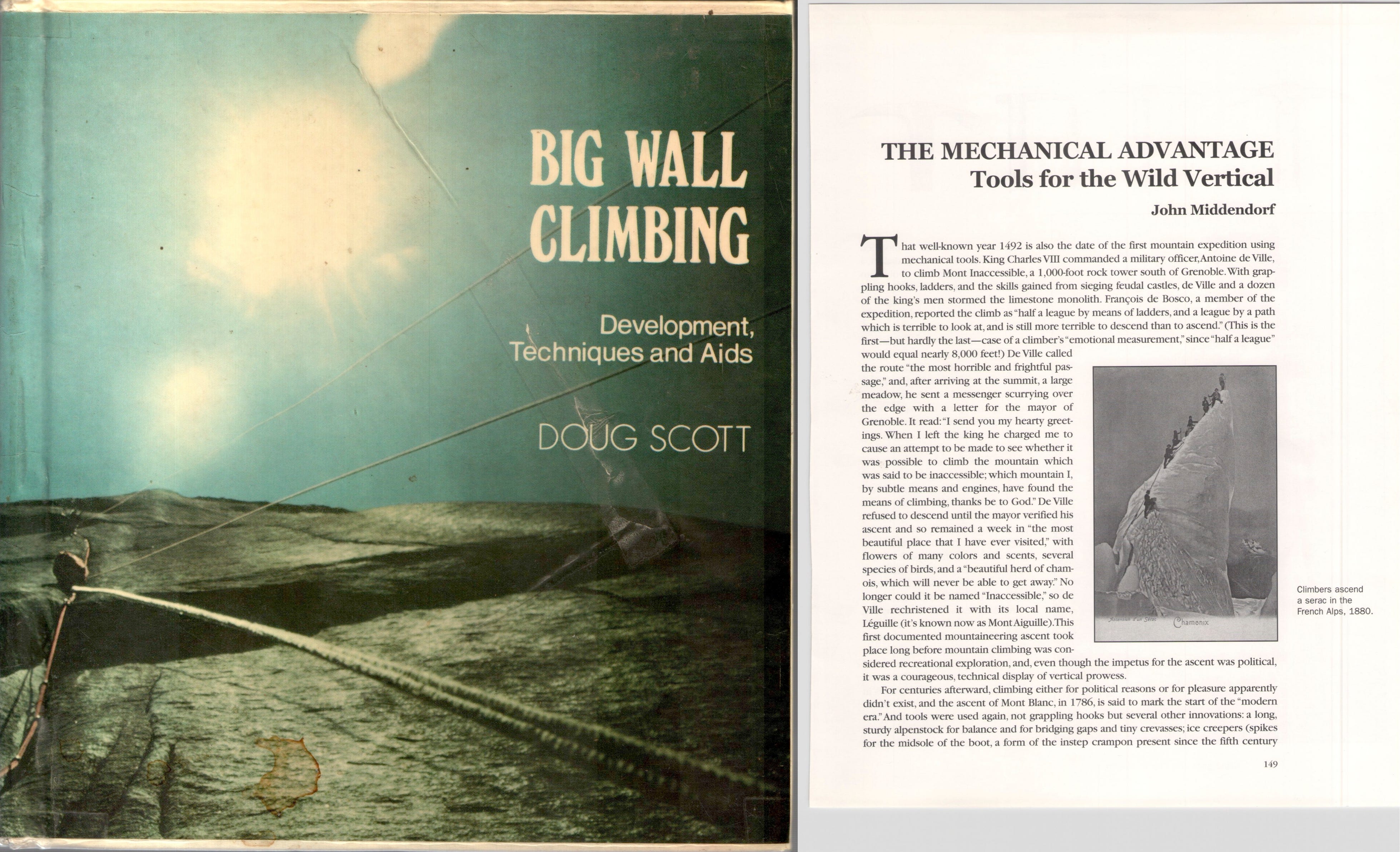 趣味・スポーツ・実用 BIG WALL CLIMBING Doug Scott Doug Scott's Big Wall Climbing