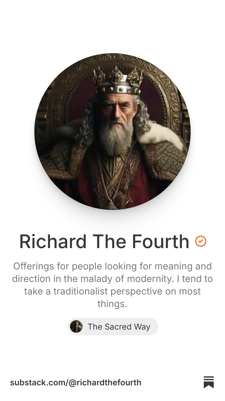 Richard The Fourth | Substack