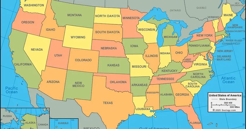 Medical Freedom in Each U.S. State. State legislative bills in the spring of 2026. 