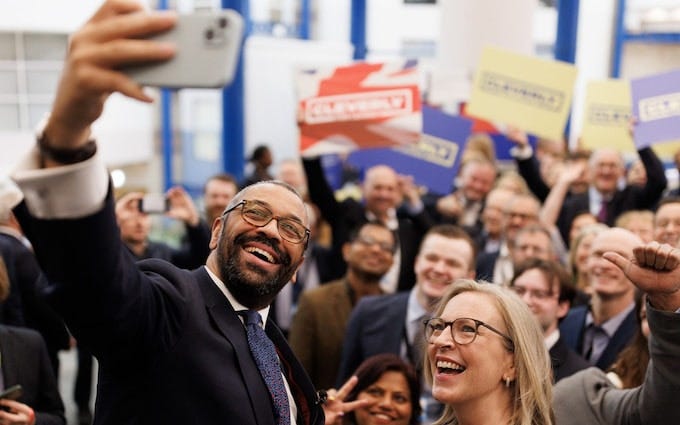 James Cleverly: Tories need to build, build, build to regain power