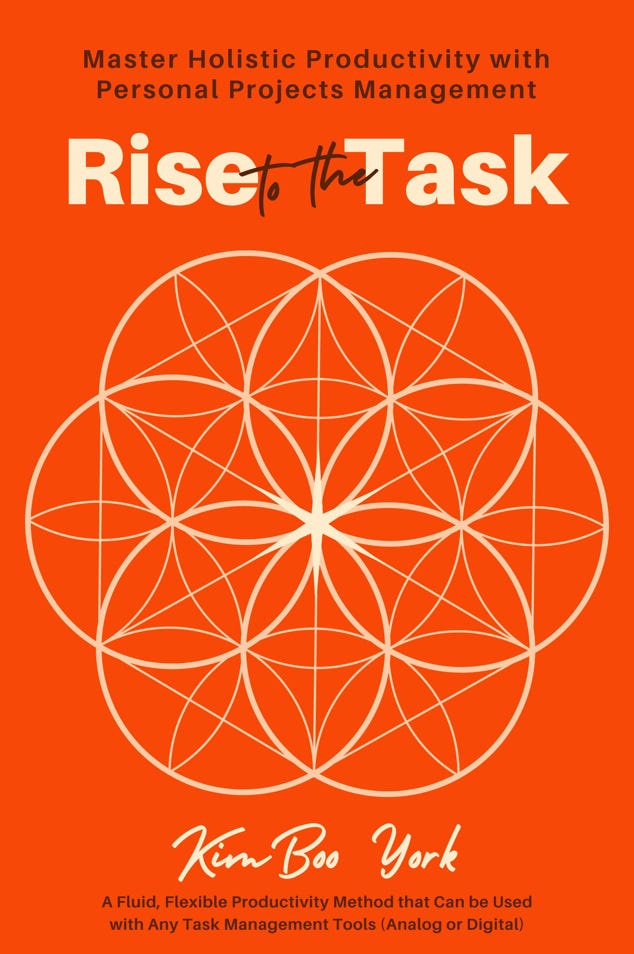 Cover for book "Rise to the Task: Master Holistic Productivity with Personal Projects Mangement