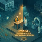 Wer ist hier die Effizienz-Bremse? Chauvinismus!