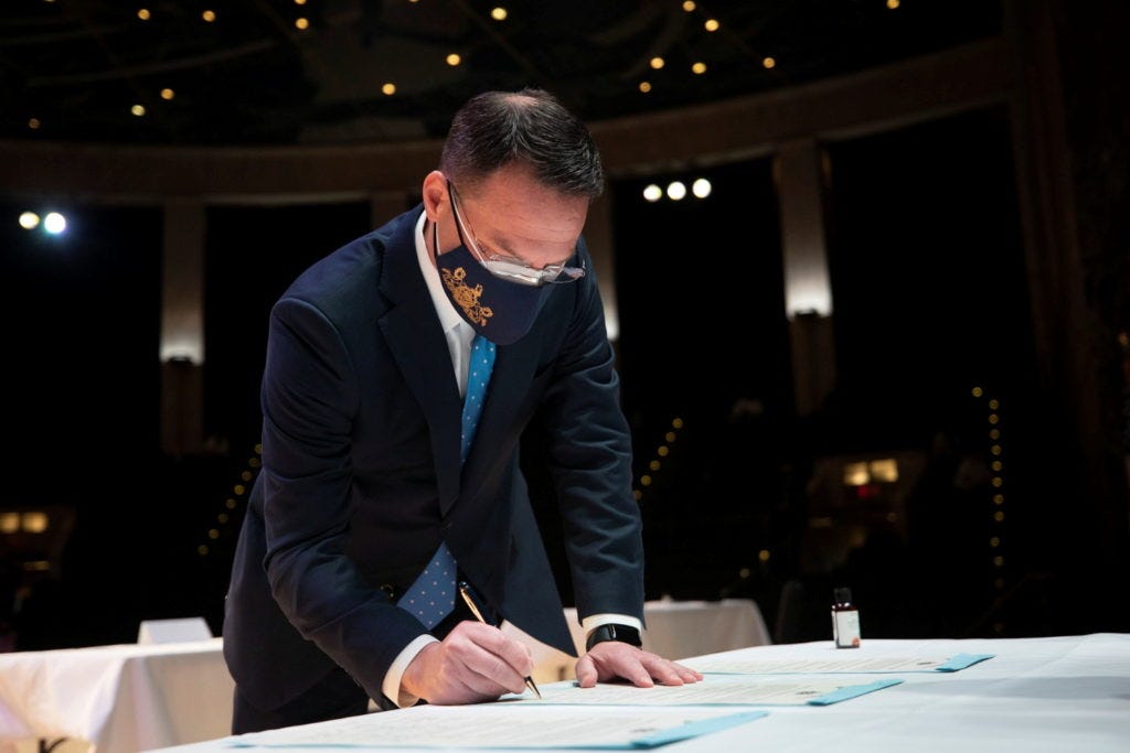 Josh Shapiro wins unopposed Democratic primary for Pennsylvania governor | PBS News Josh Shapiro wins unopposed Democratic primary for Pennsylvania governor | PBS News