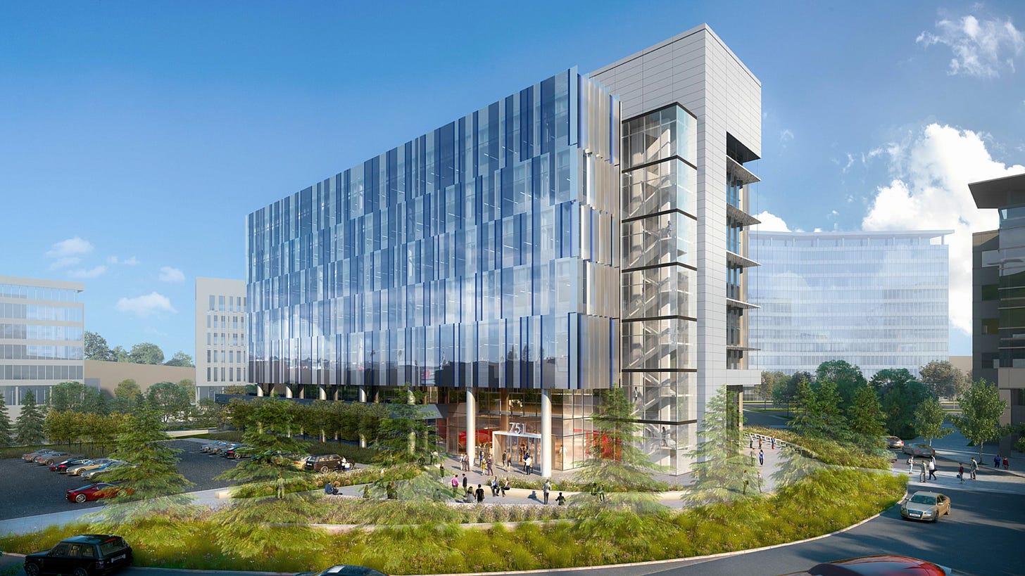 Curtainwall Installed on 751 Gateway Boulevard in South San Francisco - San Francisco YIMBY Curtainwall Installed on 751 Gateway Boulevard in South San Francisco - San Francisco YIMBY