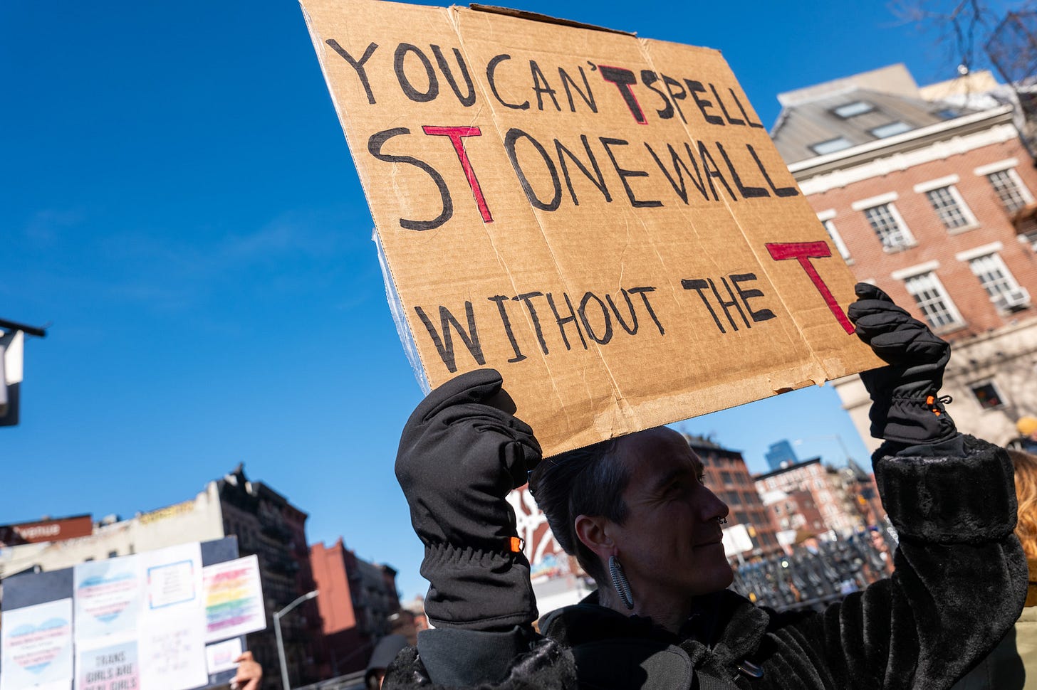 Stonewall protest image