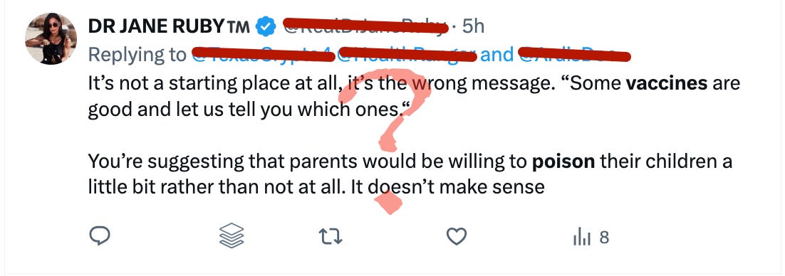Anti-vaccine influencers who let the ‘Dr.’ in front of their name do a lot of heavy lifting, working to trick people into thinking that they are medical doctors.
