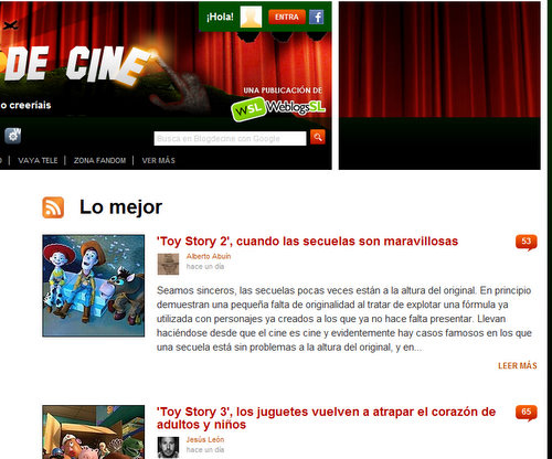 Lo mejor de blog de cine Lo mejor de blog de cine