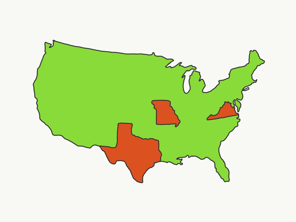 US map