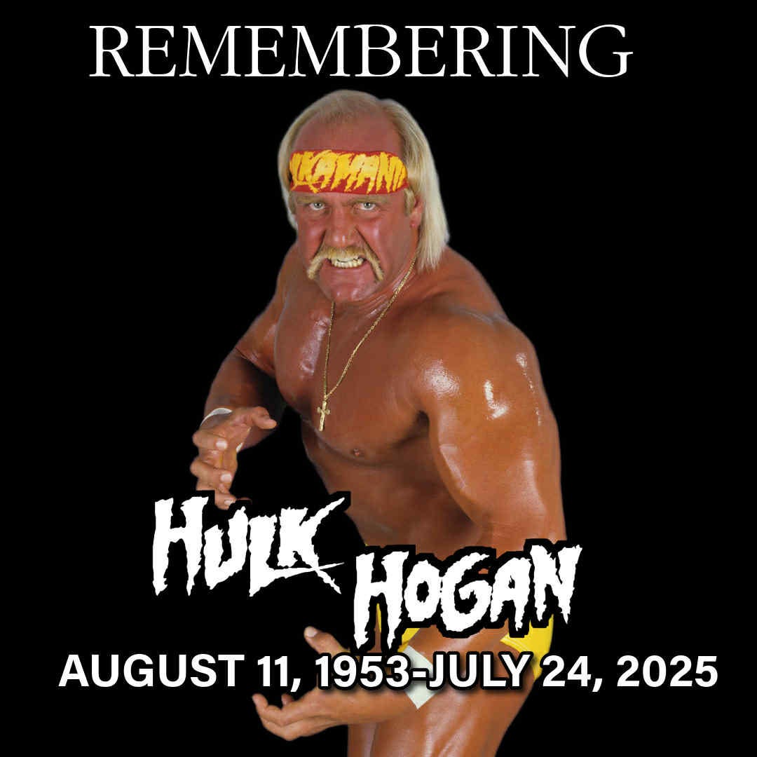 Issue 101 (July 25th, 2025) The Early Career of Hulk Hogan, MORE, image size:1080x1080