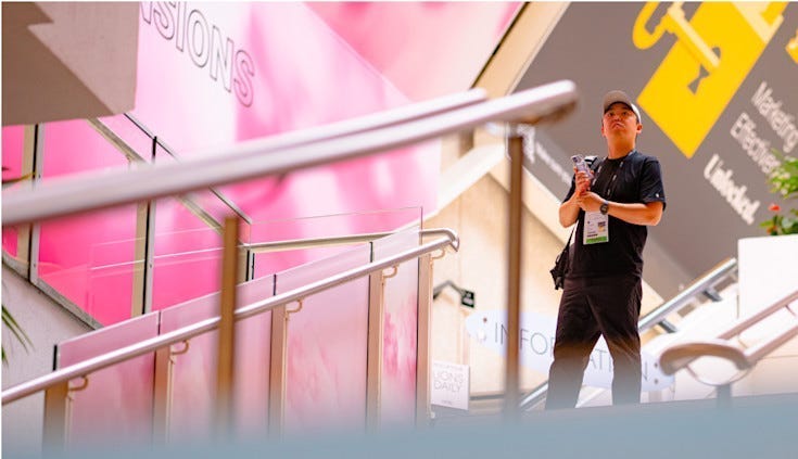 A person standing on a staircase

AI-generated content may be incorrect.