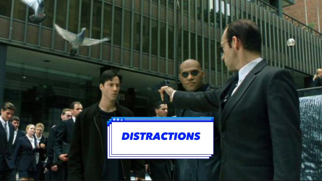 Were you paying attention Neo?