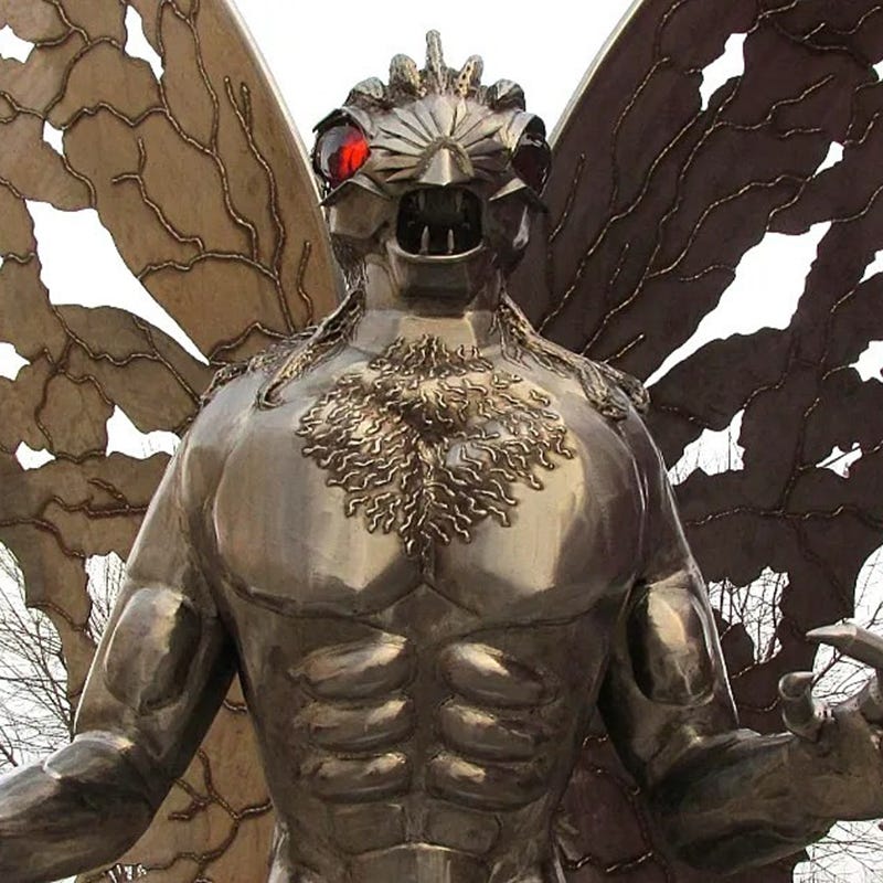 Statue of Mothman: A Curious Legend - Arturban Statue