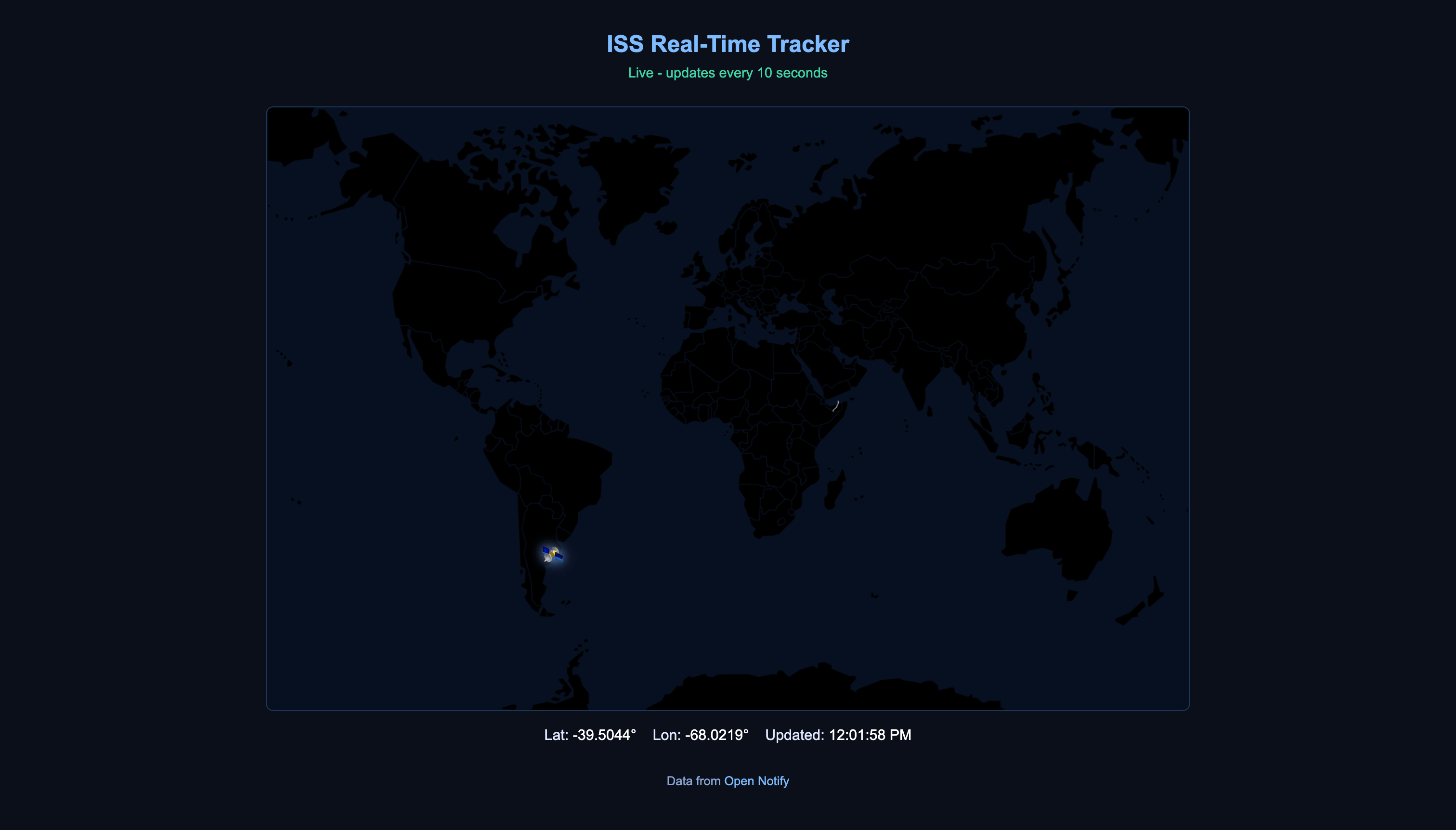 Real-Time ISS Tracker with Quarkus, SSE, and Qute