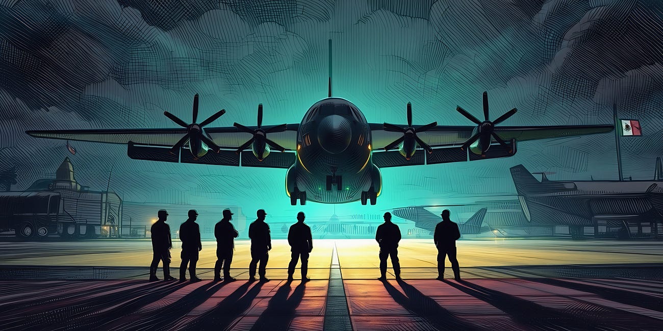 Senado avala entrada de militares armados y aviones caza de EU a México a petición de Sheinbaum, para la "Feria Aeroespacial 2025"