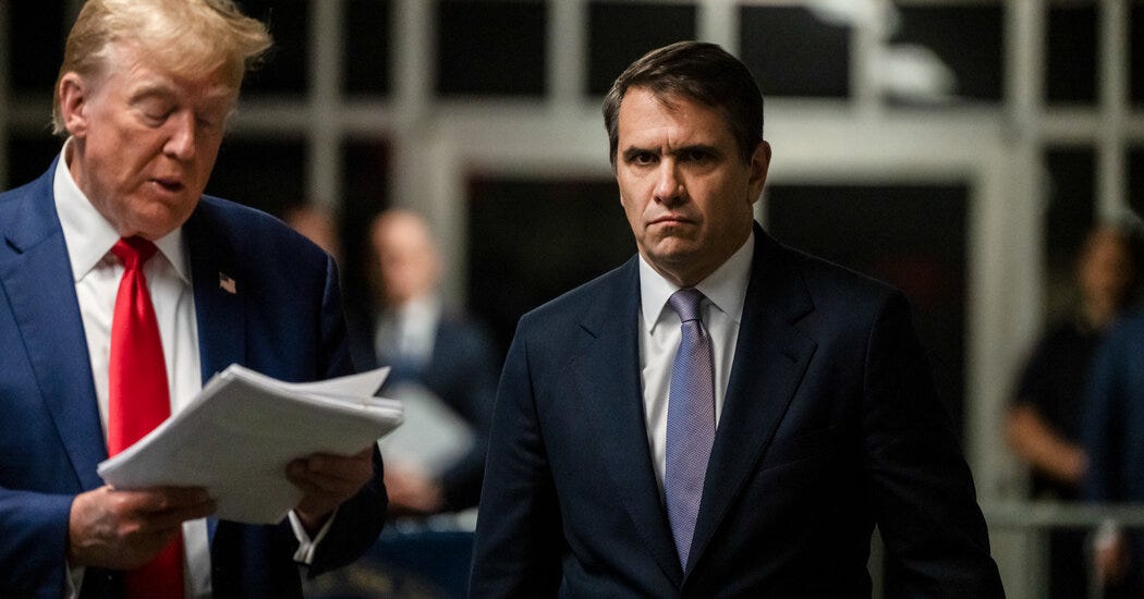 Trump Picks Todd Blanche, His Defense Lawyer, to Be Deputy Attorney General  - The New York Times