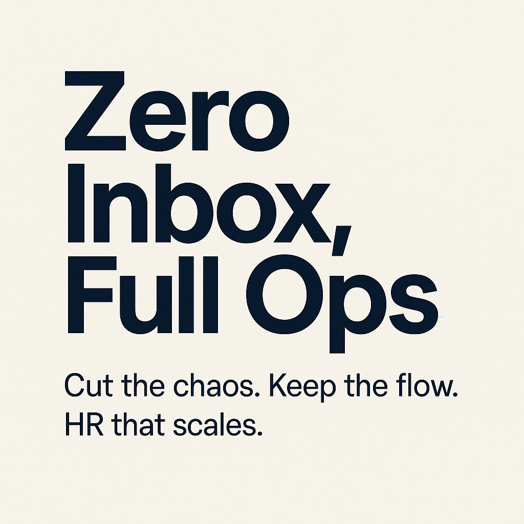 Artwork for Zero Inbox, Full Ops