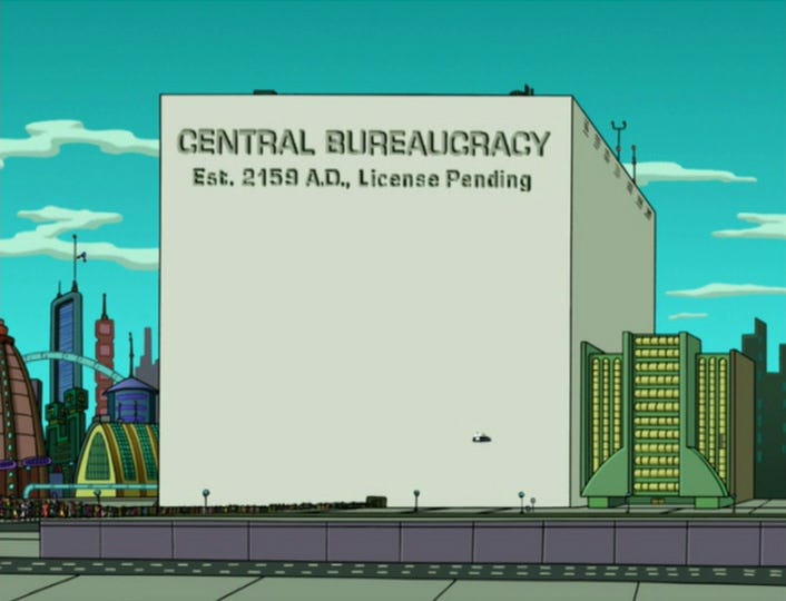 Central Bureaucracy | Futurama Wiki | Fandom