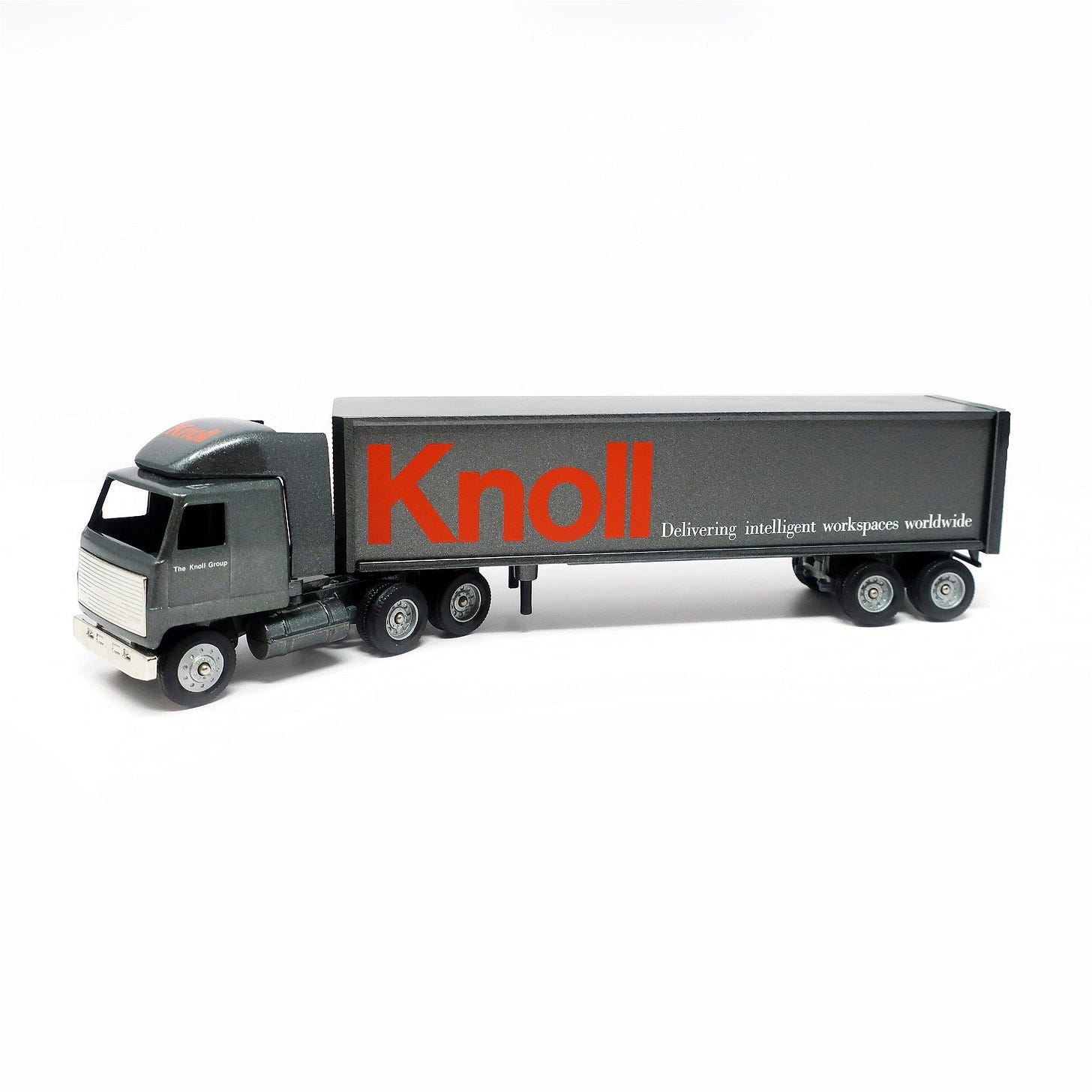 Vintage 1980s Knoll Furniture Metal Truck