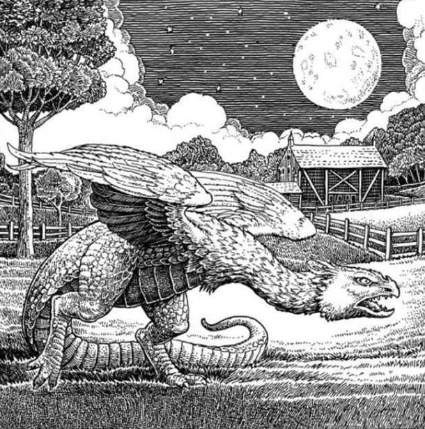 Snallygaster. (Harry Potter Wiki) Snallygaster. (Harry Potter Wiki)