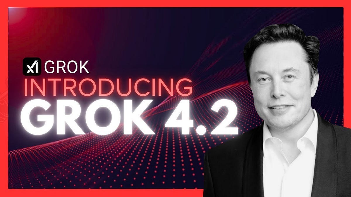🧠⚡Stop Everything — Grok 4.2 Just Leveled Up in a Way Nobody Expected | by Greek Ai | Jan, 2026 | GoPenAI 🧠⚡Stop Everything — Grok 4.2 Just Leveled Up in a Way Nobody Expected | by Greek Ai | Jan, 2026 | GoPenAI