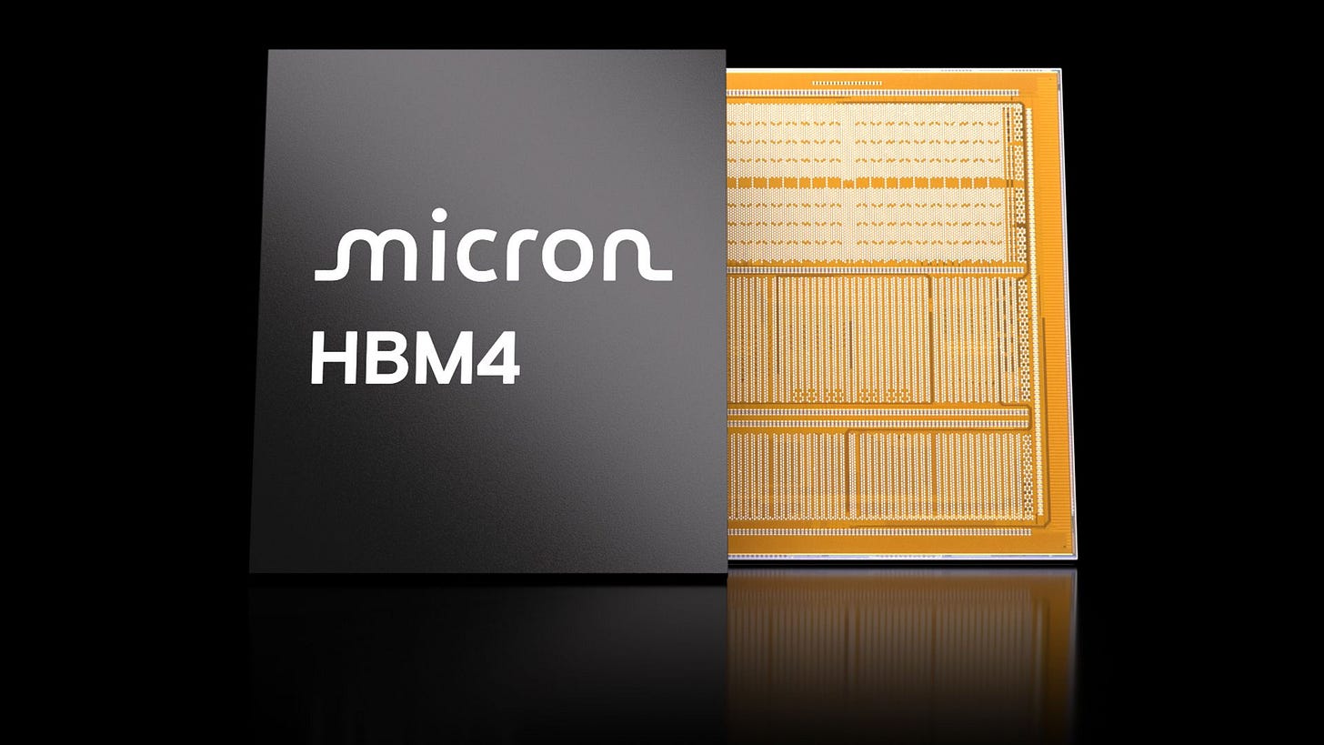 Micron HBM memory module designed for Nvidia Vera Rubin