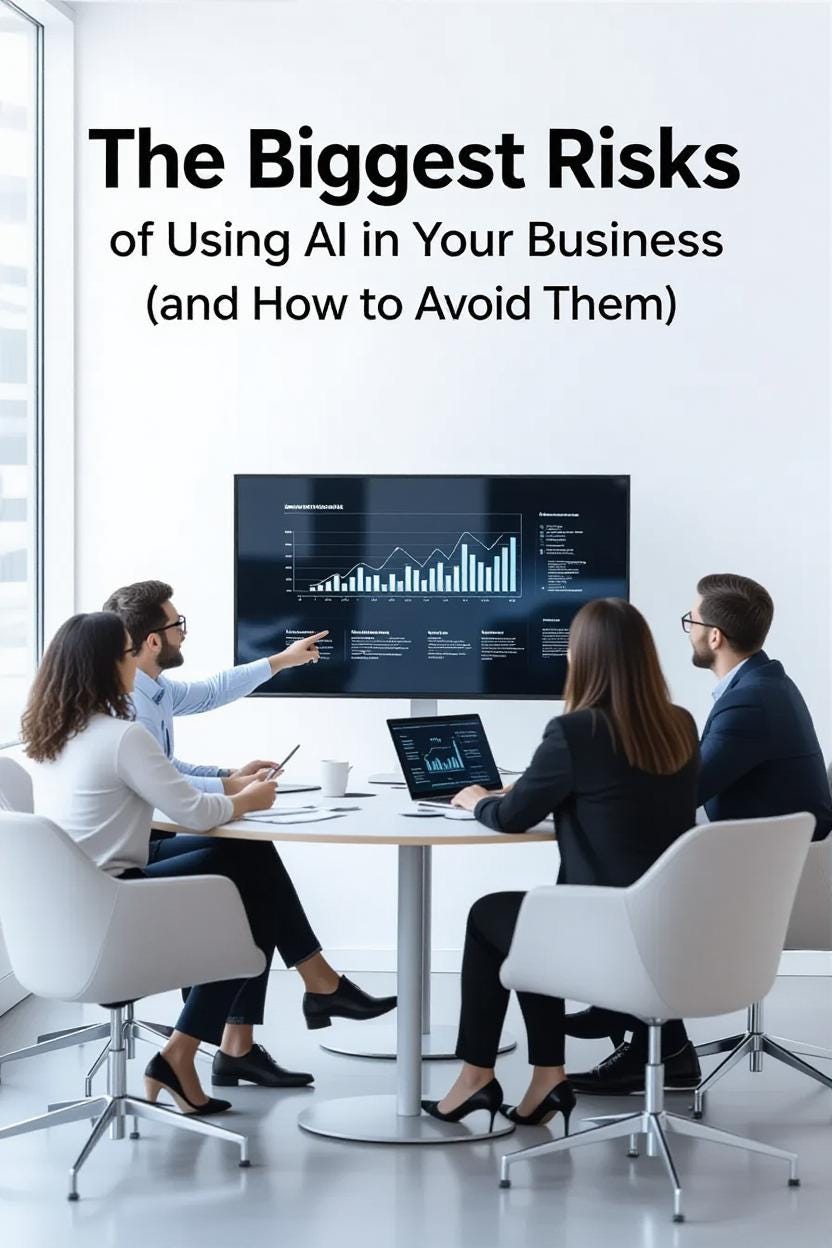 The Biggest Risks of Using AI in Your Business (and How to Avoid Them)