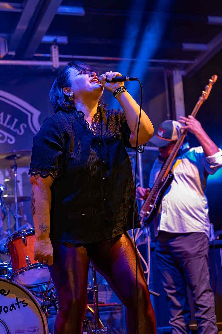 Escape Goats performing all-90s party rock