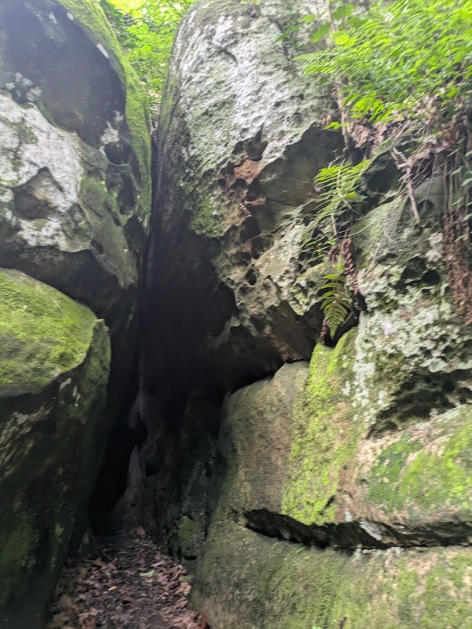 Scenery at Rock City
