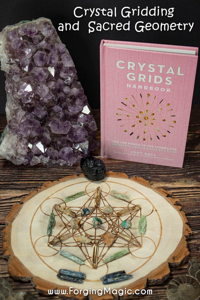 Crystal Gridding for intentions and manifestation Crystal Gridding for intentions and manifestation