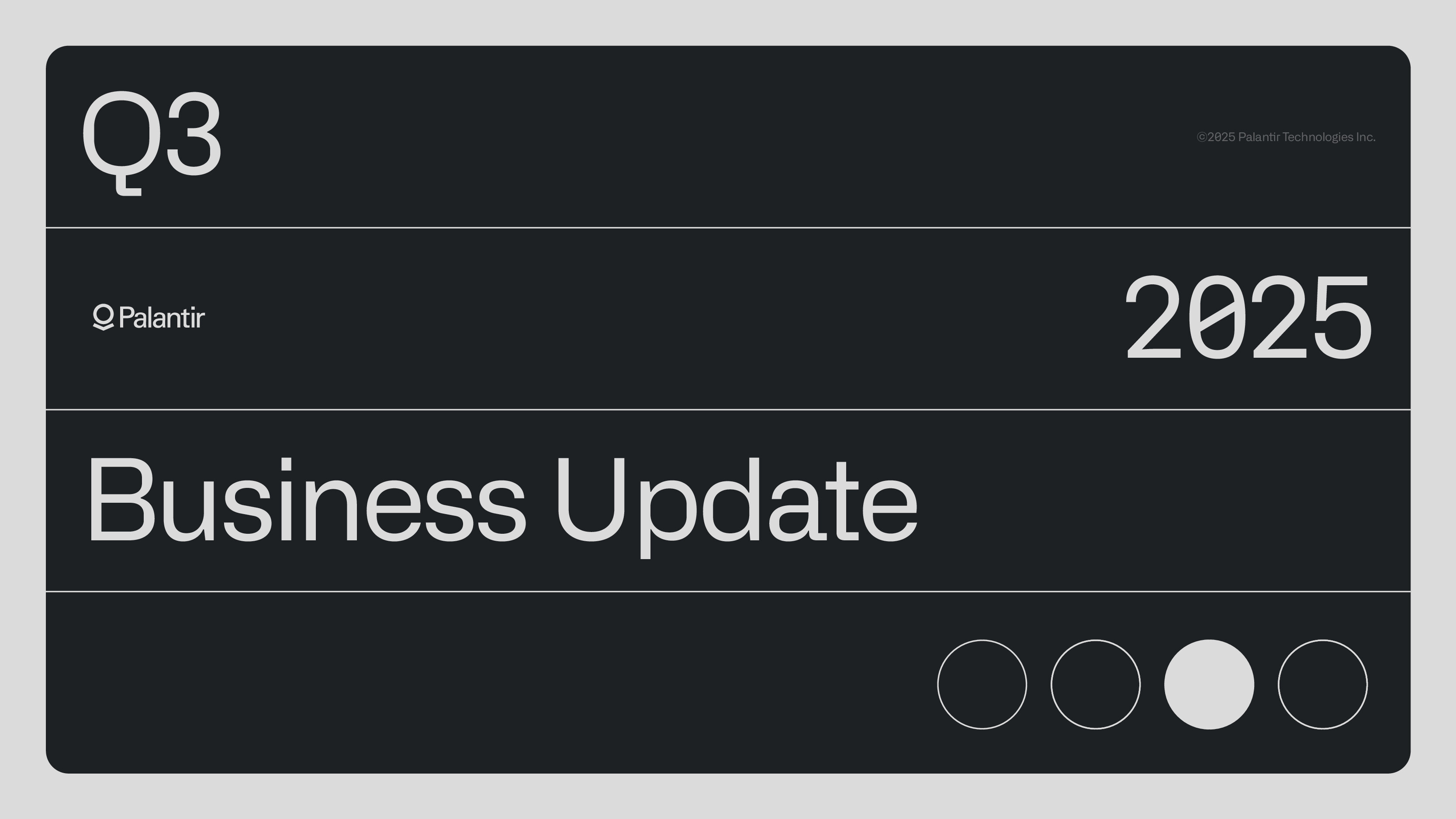 PLTR Q3 2025 法說分析- by Finance PhD Having Chien