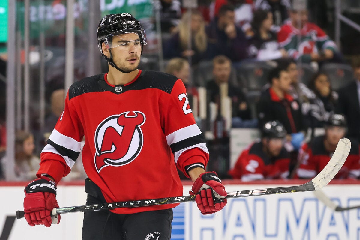 Timo Meier New Jersey Devils Timo Meier New Jersey Devils