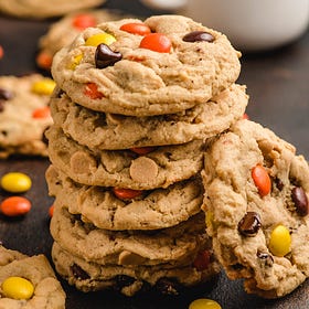 Reese's Pieces Peanut Butter Cookies