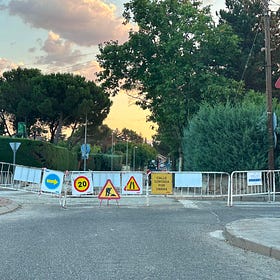 Desvío temporal en la calle Prado Marinero