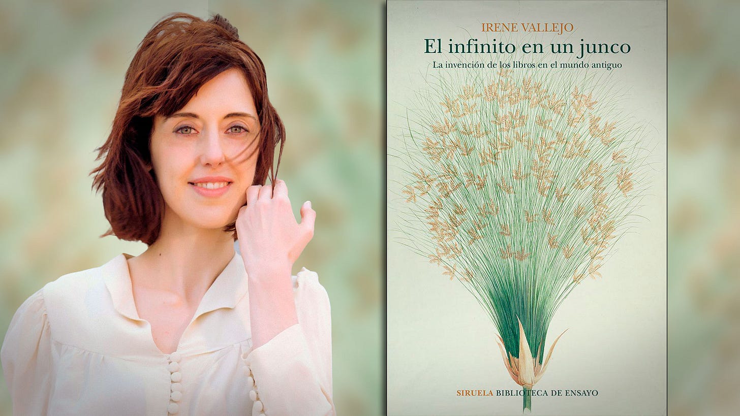 Aventuras, incendios y pasiones en “El infinito en un junco”, el  sorprendente bestseller que recupera la historia de la invención del libro  - Infobae