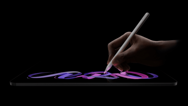 Apple Pencil Pro gives users incredible precision and control, with advanced features like squeeze and haptic feedback to bring their ideas to life.