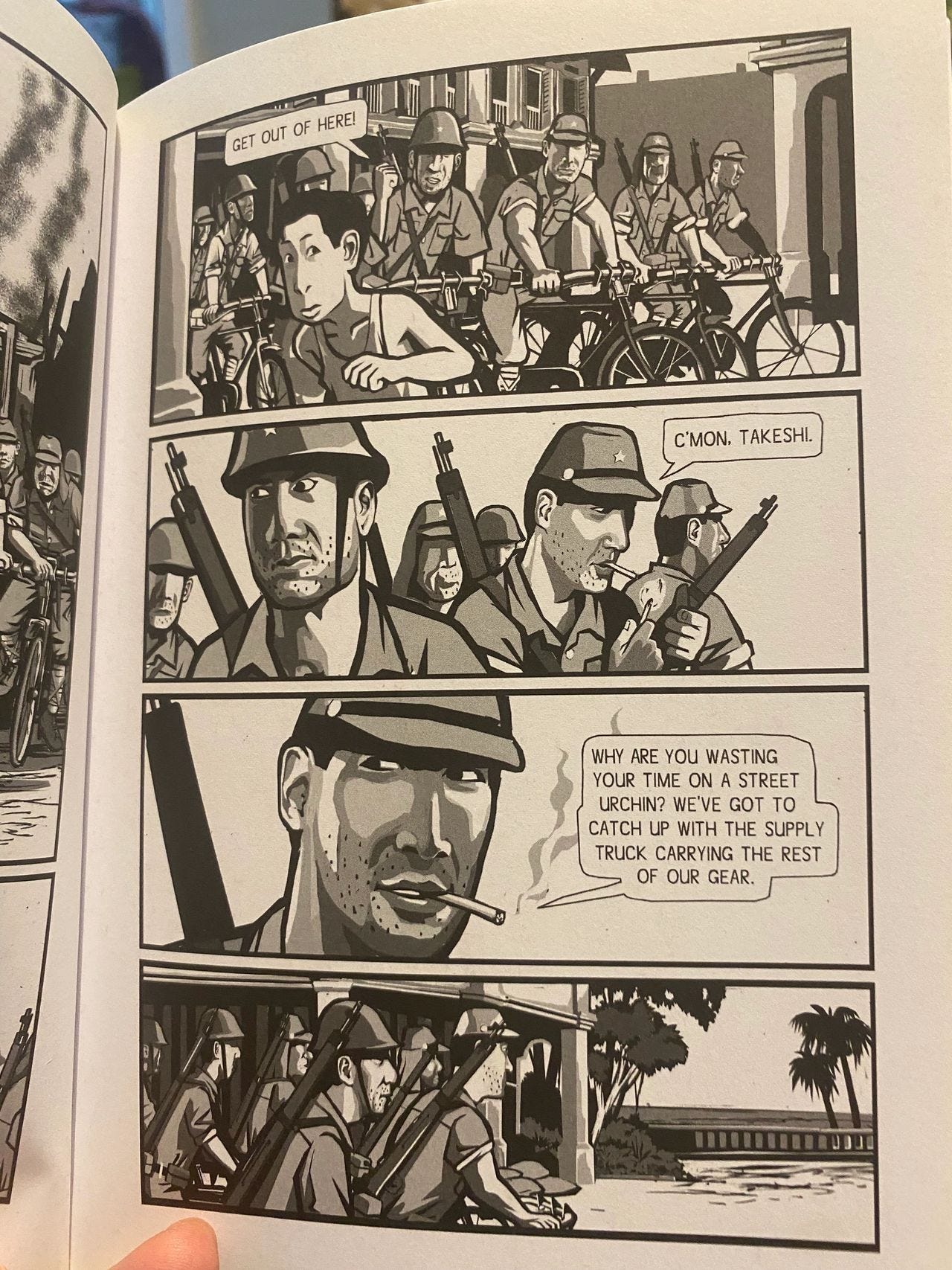 Page from The Bicycle by Cheah Sinann. (Epigram Books, 2014) Page from The Bicycle by Cheah Sinann. (Epigram Books, 2014)