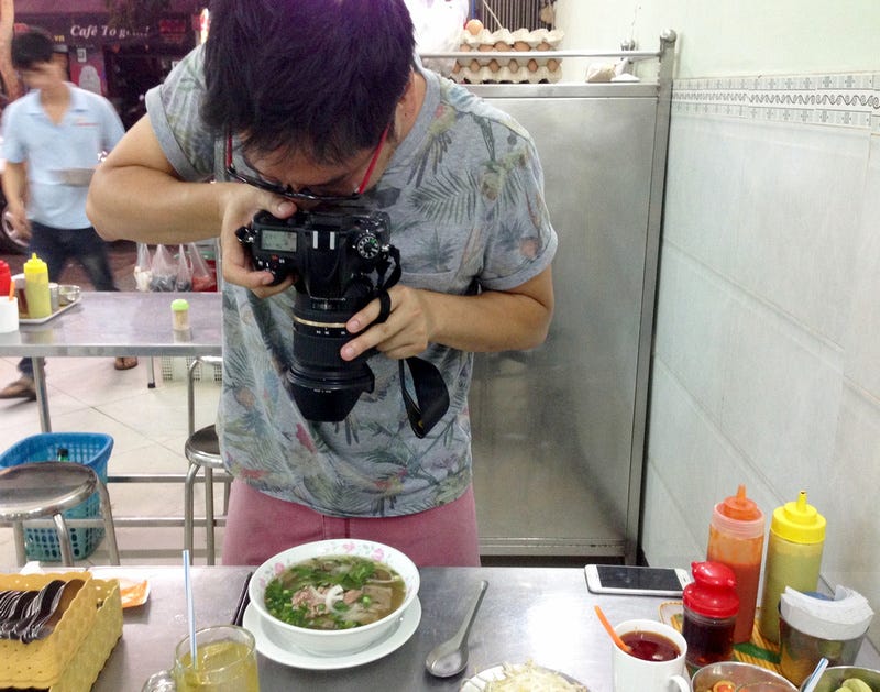 Food blogger extraordinaire