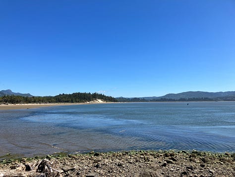 Kayaks, paddler, Golden Gate bridge, coast