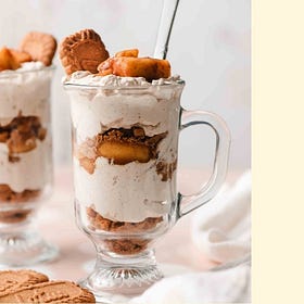 No Bake Biscoff Apple Trifle